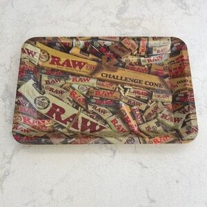 RAW Rolling Tray with Logo Design